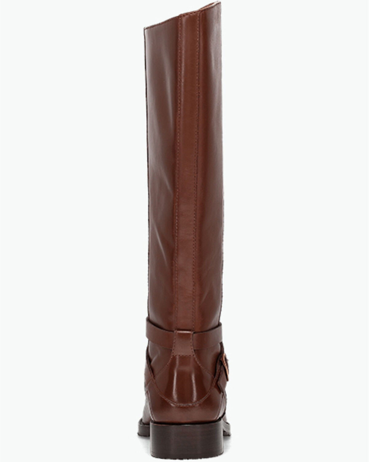 Image #5 - Frye Women's Melissa Belted Riding Fashion Boots - Round Toe, Brown, hi-res