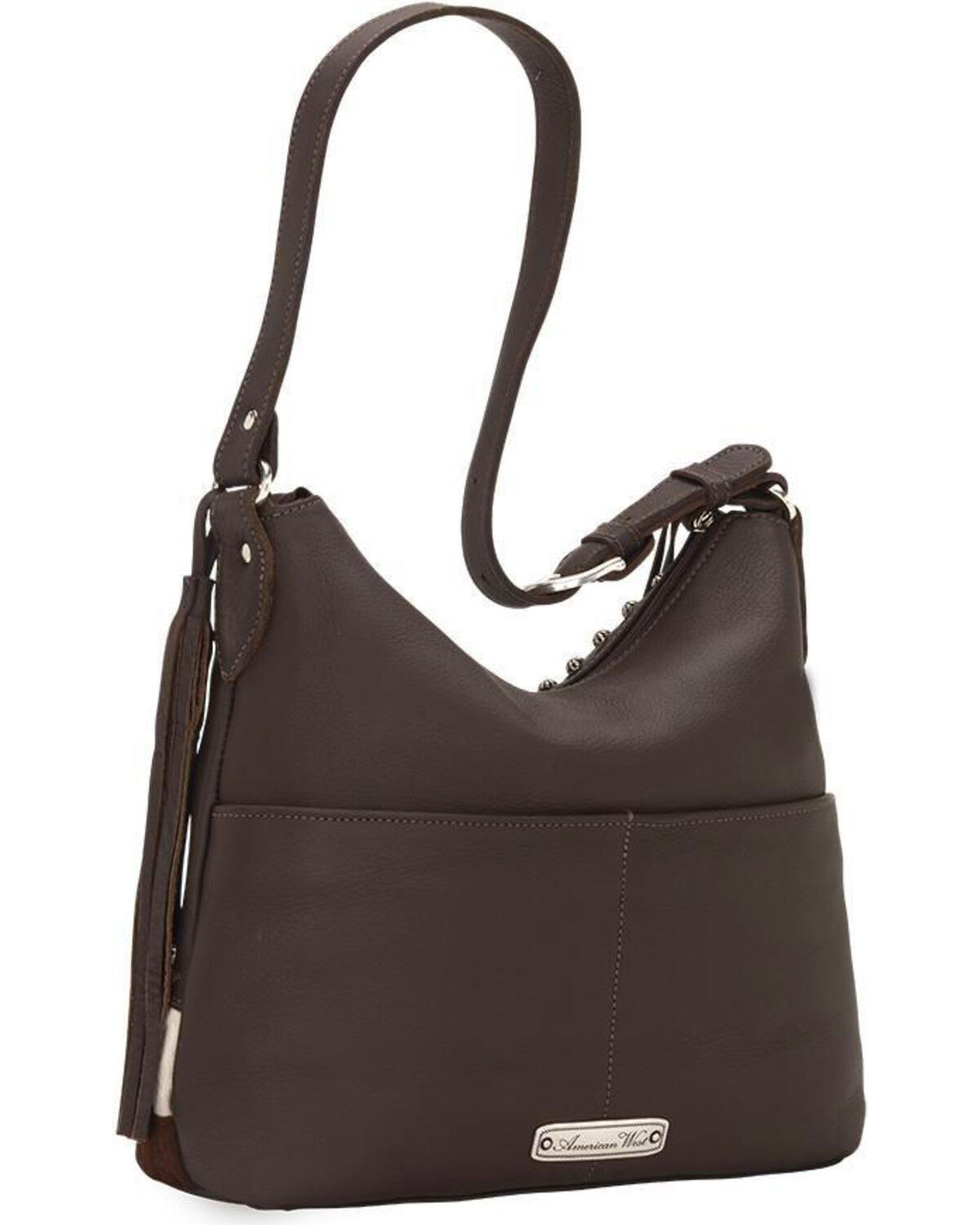 Image #3 - American West Women's Wild Horses Shoulder Handbag, Multi, hi-res