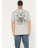 Image #1 - Ariat Men's Rebar Cotton Strong Hardhead Short Sleeve T-Shirt, Grey, hi-res