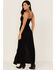 Idyllwind Women's Solid Slip Dress, Black, hi-res