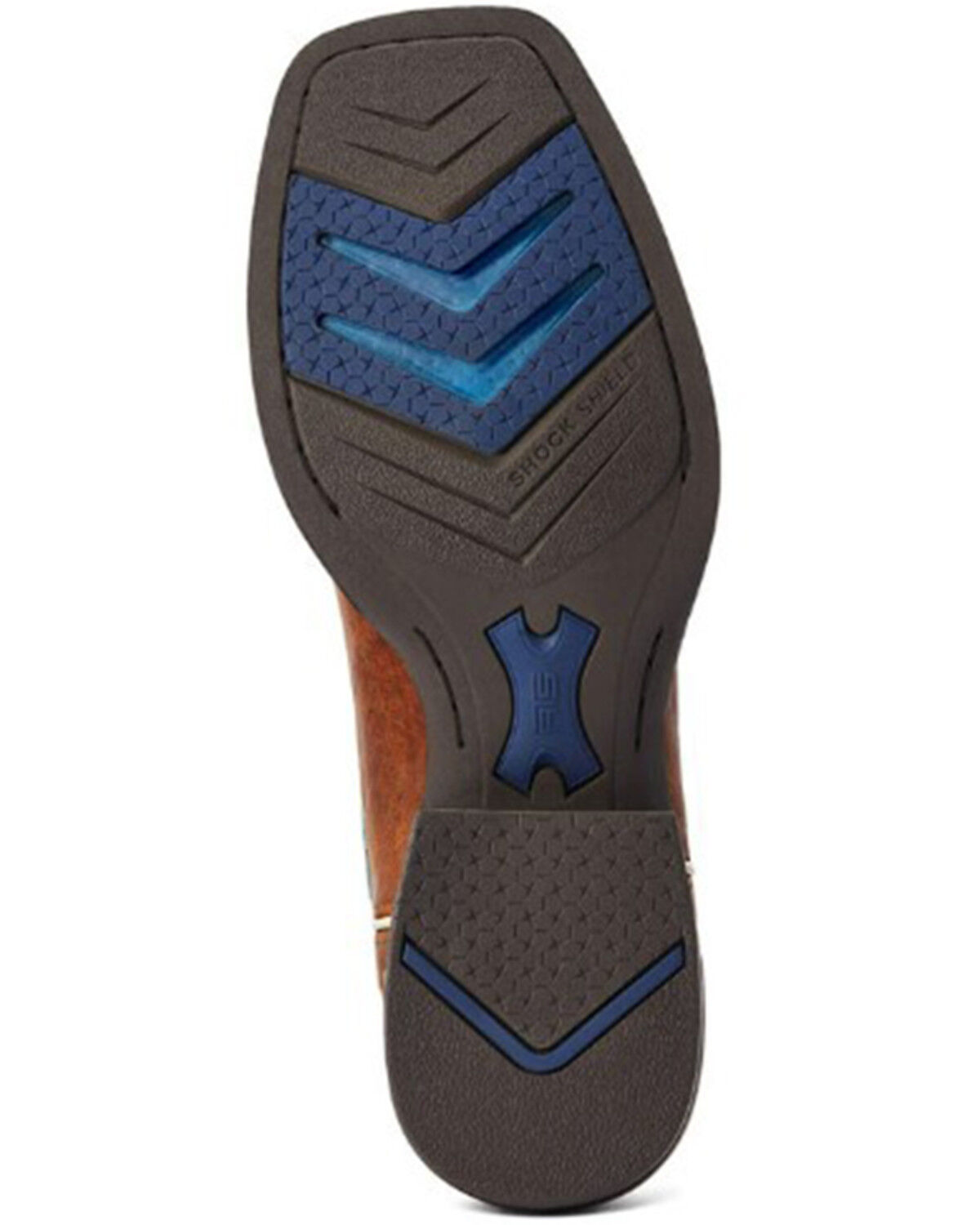 Image #5 - Ariat Men's Wild Thang Western Performance Boots - Broad Square Toe, Brown, hi-res