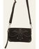 Image #2 - Idyllwind Women's Louanne Suede Western Crossbody Bag, Black, hi-res