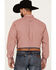 Image #4 - Ariat Men's Kairo Plaid Print Long Sleeve Button-Down Western Shirt, Red, hi-res