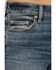Image #2 - Daze Women's Perfection Dark Wash Mid Rise Stretch Denim Jeans, Dark Wash, hi-res
