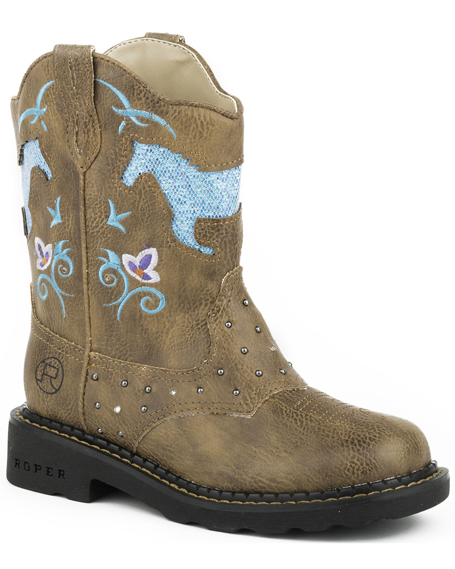 Roper light up cowboy boots top