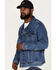 Levi's Men's Snapback Trucker Jacket , Indigo, hi-res