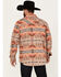 Image #4 - Rock & Roll Denim Men's Southwestern Snap Shirt Jacket, Tan, hi-res