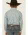 Panhandle Boys' Geo Print Long Sleeve Button-Down Western Shirt , Blue, hi-res