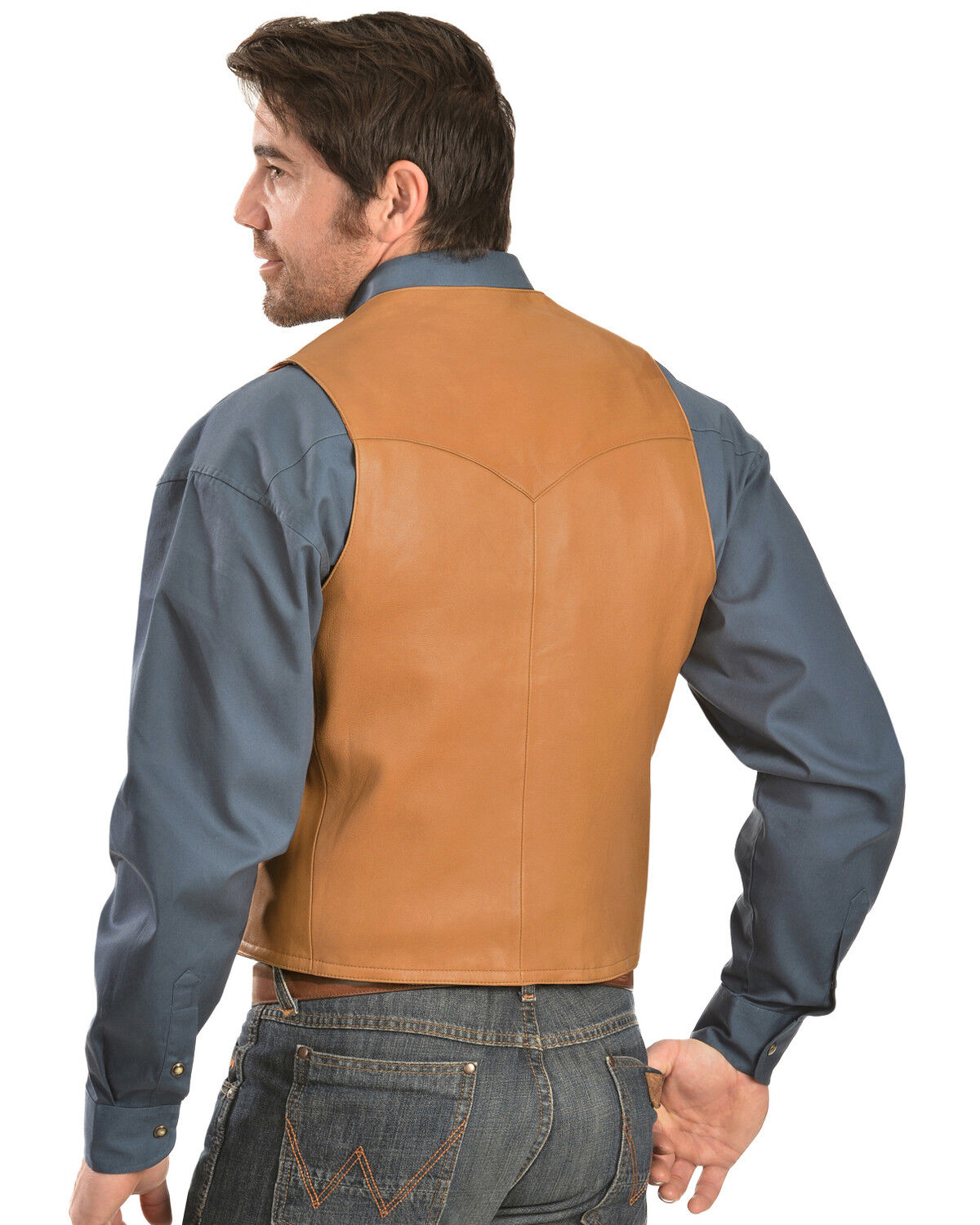 scully lamb leather vest