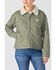 Image #1 - Carhartt Women's Crawford Sherpa Detroit Jacket, Olive, hi-res