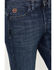 Image #2 - Hawx Men's FR Sheridan Dark Wash Straight Stretch Denim Jeans, Indigo, hi-res