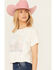 Image #2 - Ariat Women's Rodeo Bound Short Sleeve Cropped Graphic Tee, White, hi-res