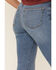 Lola Jeans Women's Light Wash High Rise Straight Jeans, Blue, hi-res