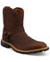 Image #1 - Twisted X Men's Tech X™ Motorcycle Boots - Broad Square Toe, Brown, hi-res