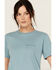 Image #2 - Timberland PRO® Women's Core Short Sleeve T-Shirt, Blue, hi-res