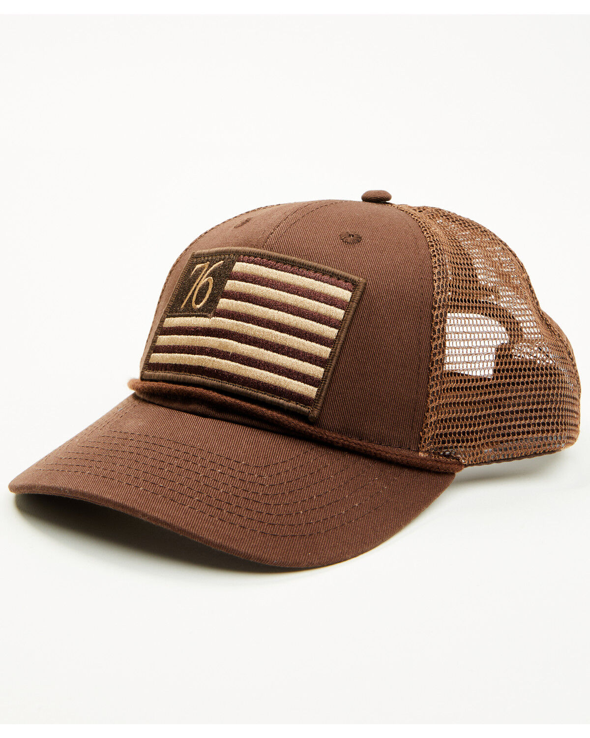 Image #1 - Cody James Men's 76 Flag Ball Cap, Tan, hi-res