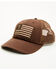 Image #1 - Cody James Men's 76 Flag Ball Cap, Tan, hi-res