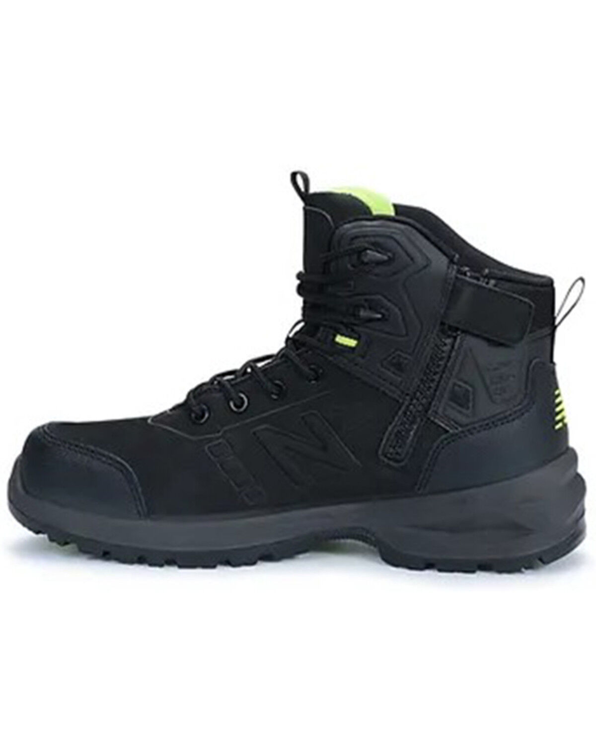 Image #3 - New Balance Men's Calibre Lace-Up Work Shoes - Composite Toe, Black, hi-res