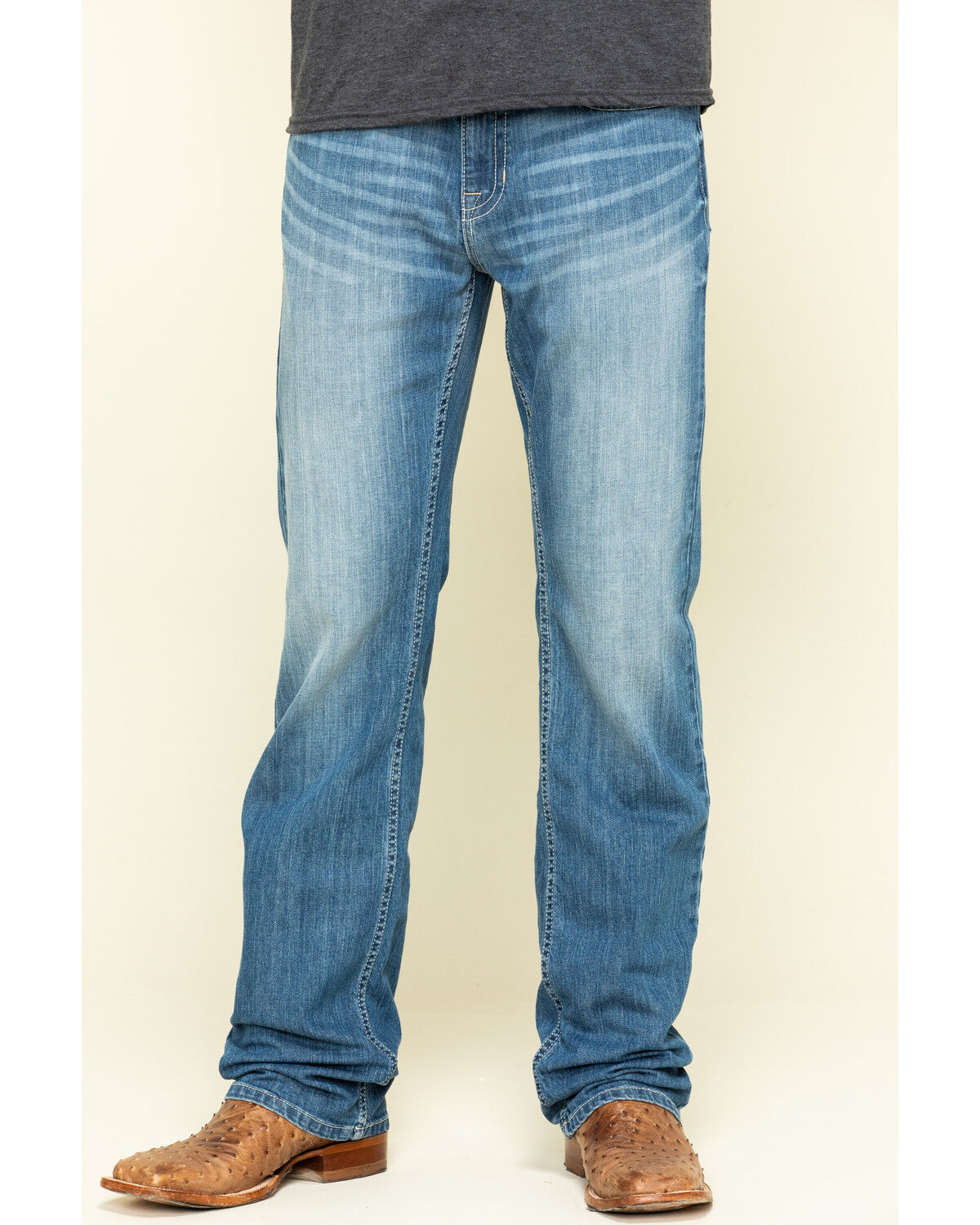 Cody James Men's Clovehitch Stackable Light Wash Stretch