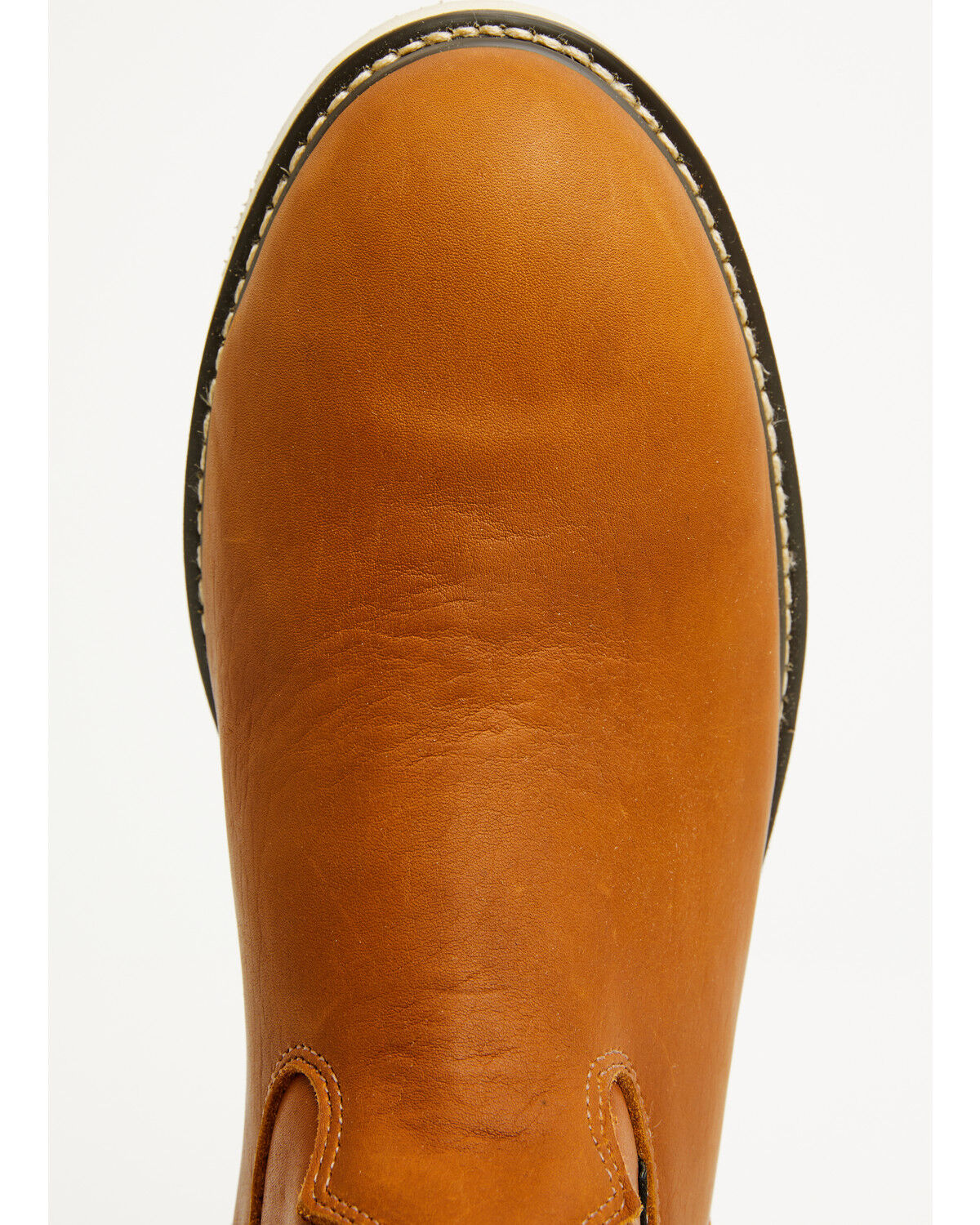 Image #6 - Hawx Men's Pull-On Barnyard Leather Work Boots - Composite Toe, Tan, hi-res