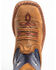 Cody James Boys' USA Flag Western Boots - Broad Square Toe, Brown, hi-res
