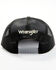 Image #3 - Boot Barn X Wrangler Men's Logo Trucker Cap, Grey, hi-res