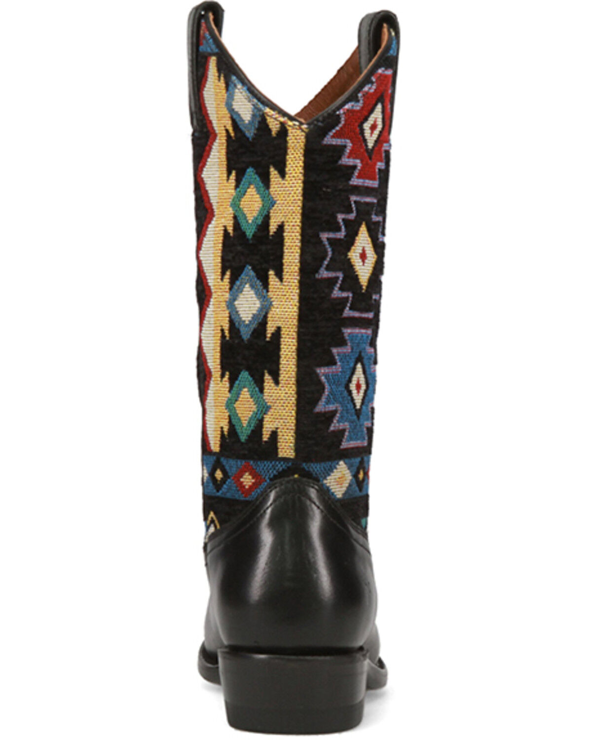 Image #5 - Frye Women's Billy Southwestern Western Boots - Round Toe, Black, hi-res
