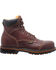 Image #2 - Ad Tec Men's 6" Tumbled Leather Comfort Work Boots - Soft Toe, Dark Brown, hi-res