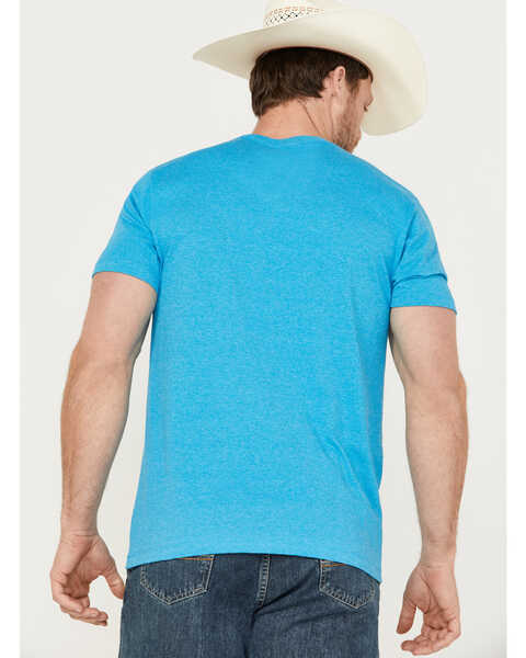 Image #4 - Cinch Men's Cinch Up Short Sleeve Graphic T-Shirt, Light Blue, hi-res