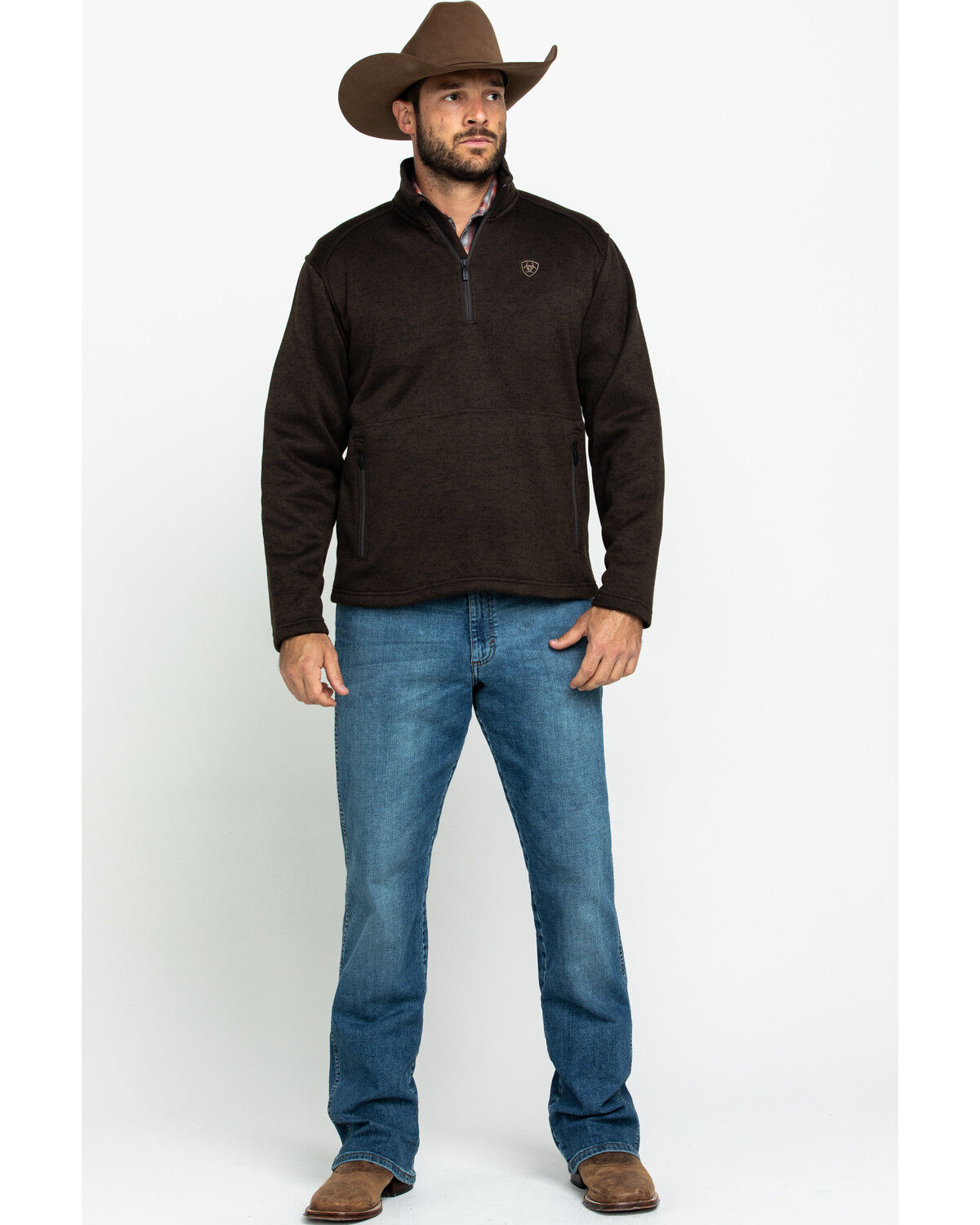 ariat pullover mens