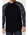 Image #3 - Cody James Men's FR Camo Long Sleeve Work T-Shirt, Navy, hi-res