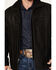 Image #3 - Scully Men's Suede Double Collar Jacket, Black, hi-res