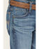 Image #2 - Wrangler 20X Boys' Dark Wash Slim Bootcut Stretch Denim Jeans, Dark Wash, hi-res