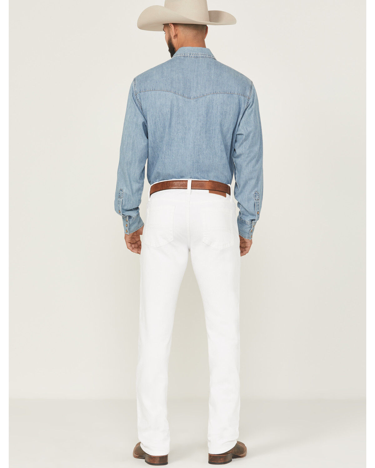 Image #3 - Cody James Men's Blanco Slim Straight Stretch Denim Jeans, White, hi-res