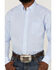 Image #3 - Resistol Men's Bell Solid Long Sleeve Button Down Western Shirt, Light Blue, hi-res