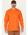 Image #2 - Hawx Men's FR Work American Long Sleeve Graphic Work T-Shirt, Orange, hi-res