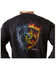 Ariat Men's FR Air Shock Long Sleeve Graphic Work T-Shirt , Black, hi-res