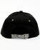 Cowboy Up Women's Snakeskin Print Bill Cap, Black, hi-res