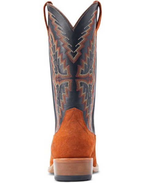 Image #3 - Ariat Men's Futurity Showman Roughout Western Boots - Square Toe, Brown, hi-res