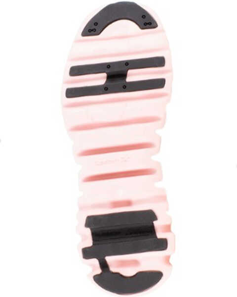 Image #4 - Reebok Women's Zug Pulse Metal Free Lace-Up Work Sneaker - Composite Toe, Pink/black, hi-res