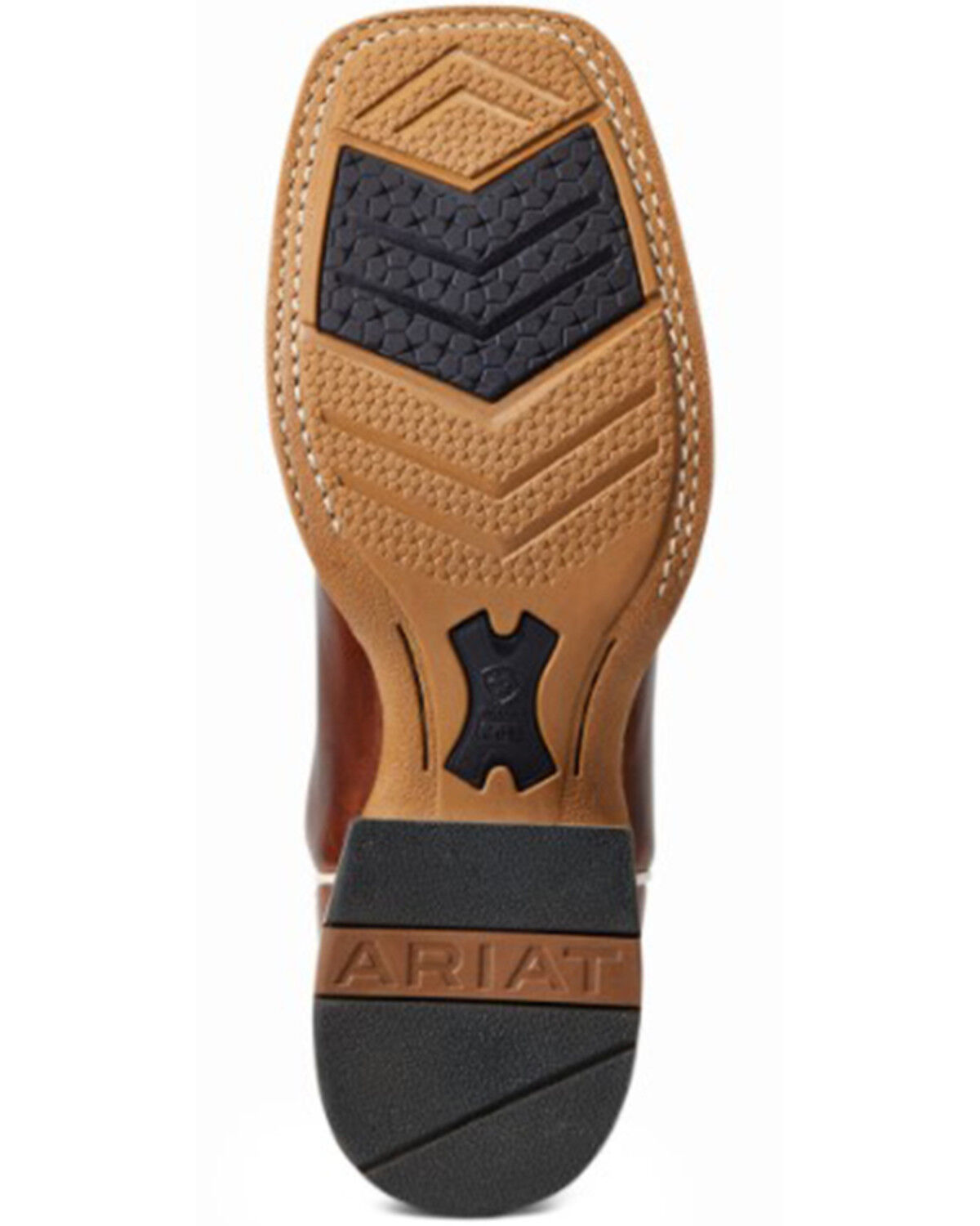 Image #5 - Ariat Women's Fiona Rye Serape Western Performance Boots - Broad Square Toe, Brown, hi-res