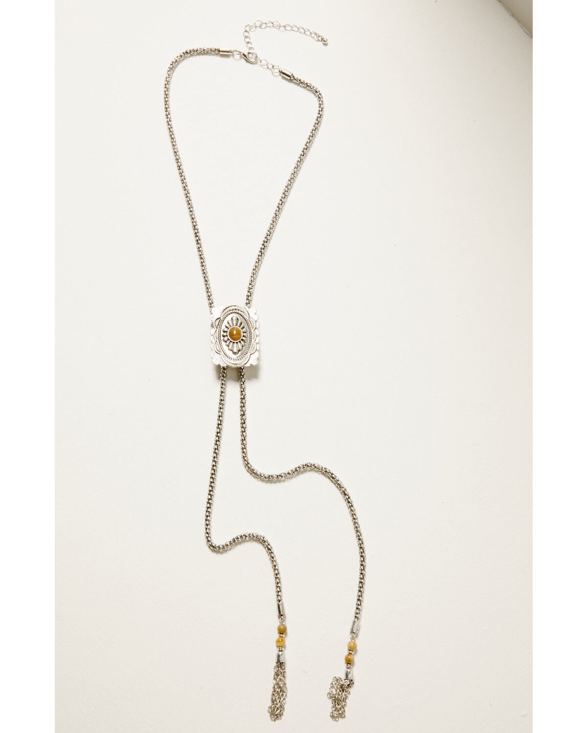 Image #2 - Shyanne Women's Concho Bolo Necklace, Silver, hi-res