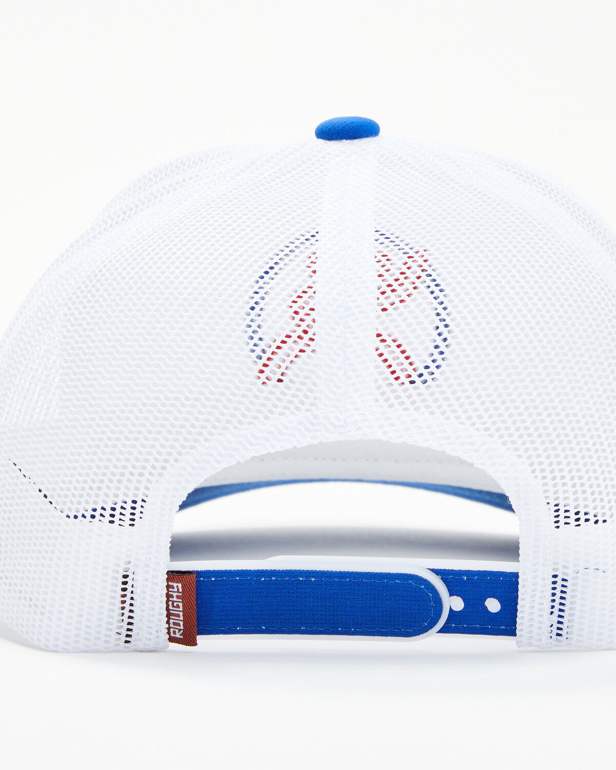 Image #3 - Hooey Men's Strap Logo Trucker Cap, White, hi-res