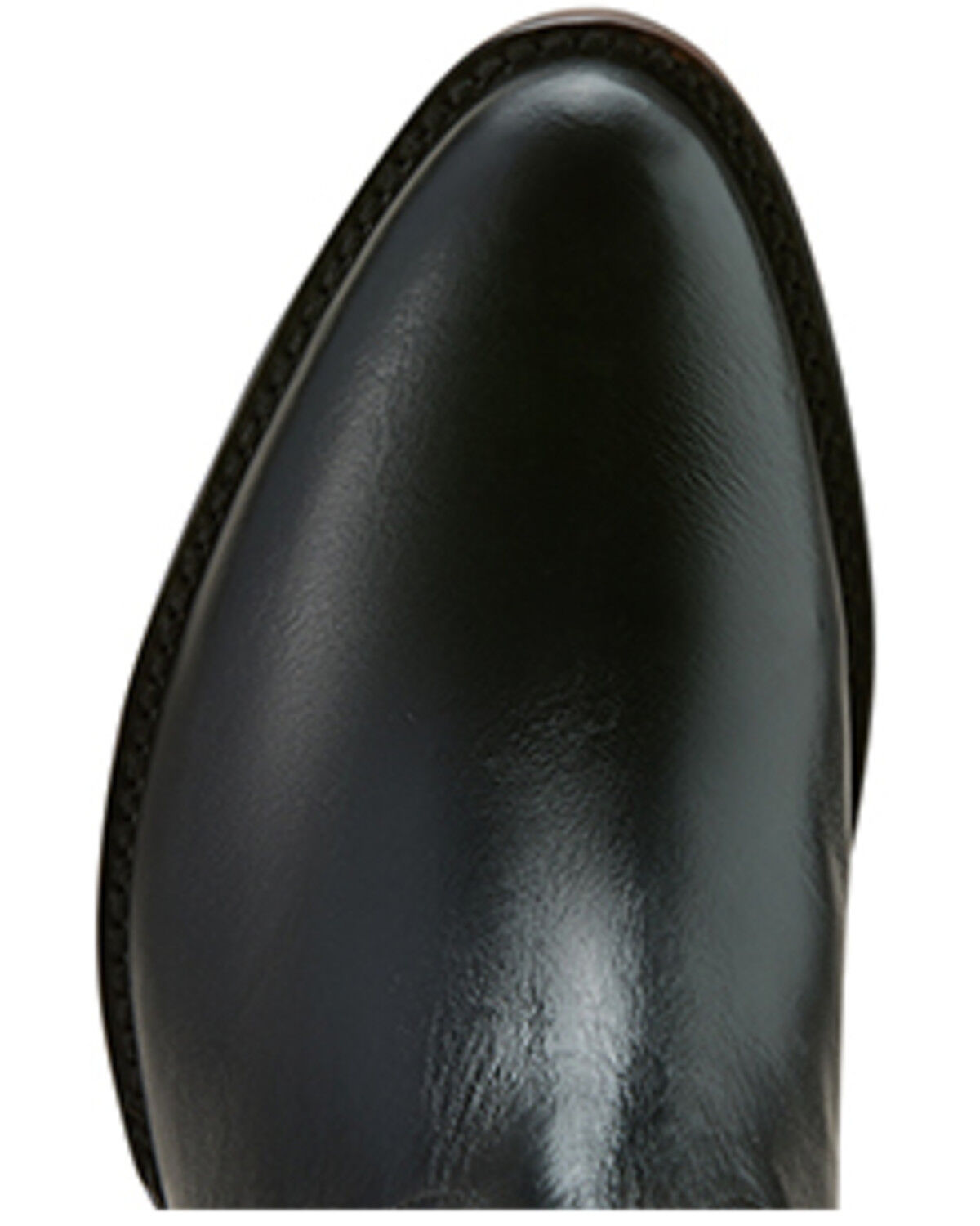 Image #4 - Ariat Men's Barret Western Ankle Boots - Round Toe, Black, hi-res