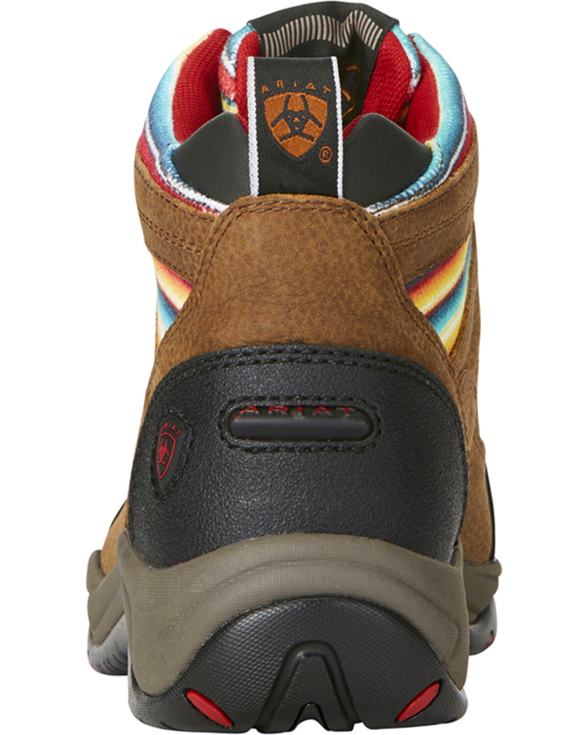 Image #5 - Ariat Women's Terrain Serape Stripe Boots - Round Toe, Lt Brown, hi-res