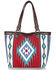 Montana West Women's Southwestern Canvas Tote Bag, Multi, hi-res