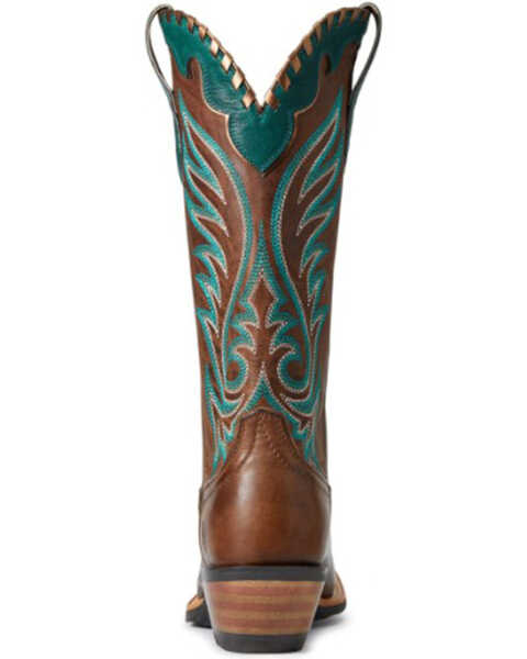 Image #3 - Ariat Women's Weathered Crossfire Picante Performance Western Boots - Broad Square Toe , Brown, hi-res