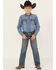 Image #1 - Cinch Boys' White Label Jeans - 8-18 Slim, Denim, hi-res