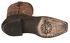 Image #5 - Lucchese Men's Handmade 1883 Carl Sanded Shark Western Boots - Square Toe, Chocolate, hi-res