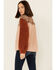 Image #4 - Hem & Thread Women's Plaid Colorblock Sherpa 1/4 Zip Pullover, Multi, hi-res